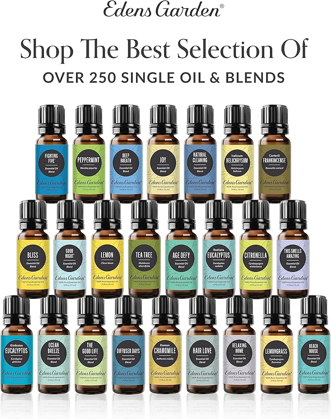 Edens Garden Best Sleep Ever Essential Oil Blend- 100% Pure Premium Grade, Undiluted, Natural, Therapeutic, Aromatherapy, The Best for Skin, Candle, Humidifiers 118 ml (4 fl oz)