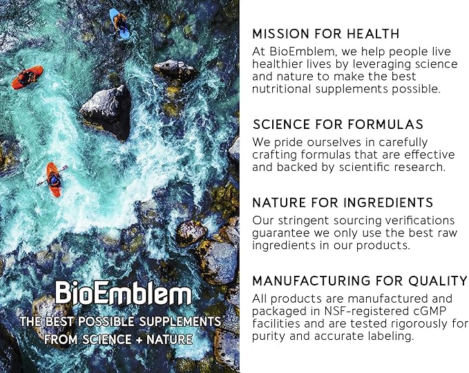 BioEmblem Turmeric Curcumin Supplement with BioPerine | Joint Support & Heart Health | with Organic Turmeric Powder & 95% Curcuminoids Extract | California Made, Non-GMO, 150-Day Supply