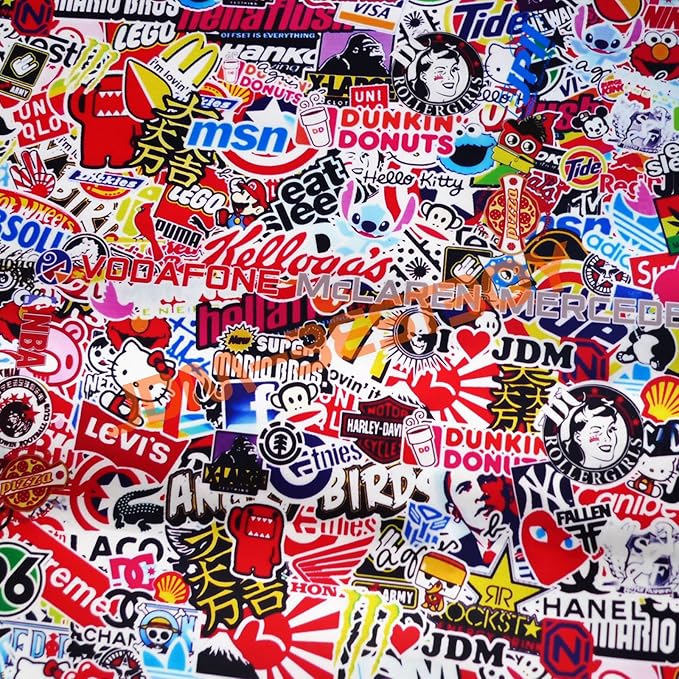 Free Tool Kit EZAUTOWRAP ES Bomber Hellaflush Anime Cartoon Car Vinyl Wrap Sticker Decal Air Release - 60"X300" (5FT X 25FT)