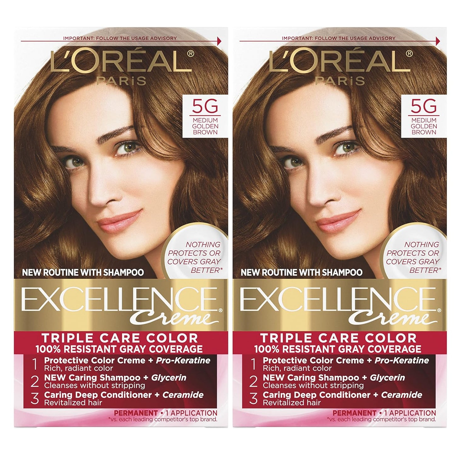 L'Oreal Paris Excellence Crème 9A Light Ash Blonde Hair Color | Gray Coverage, 8 Weeks