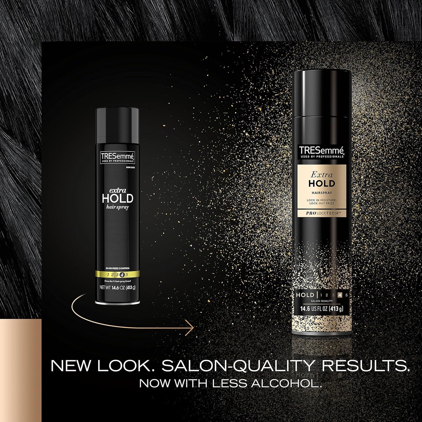 Extra Hold Hairspray | 24-Hour Frizz Control | Pro Lock Technology | 4.2 oz