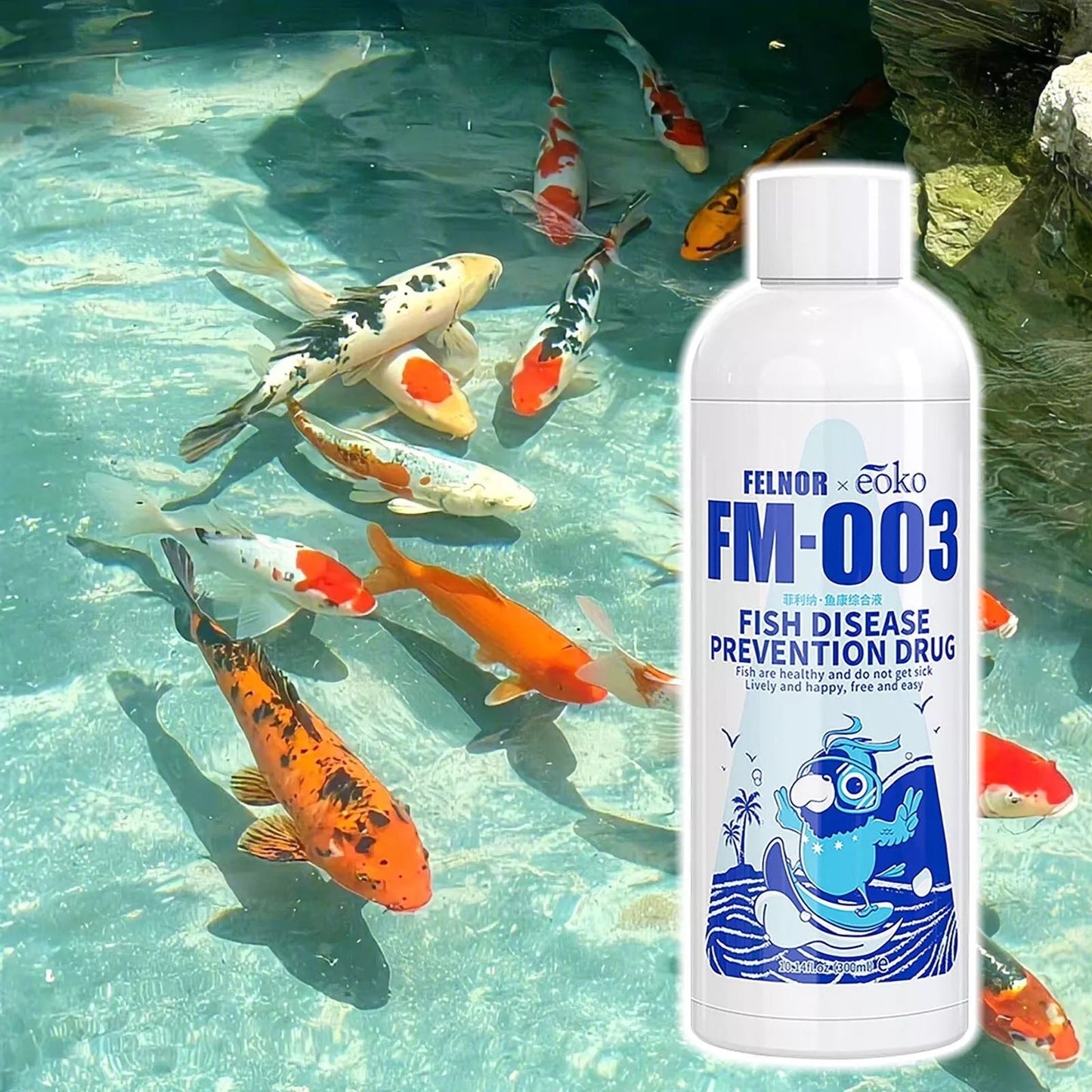 Concentrated Freshwater Nitrifying Quick Start Fish Tank Lift Levels & Water Filtering Aquarium Water 300ml