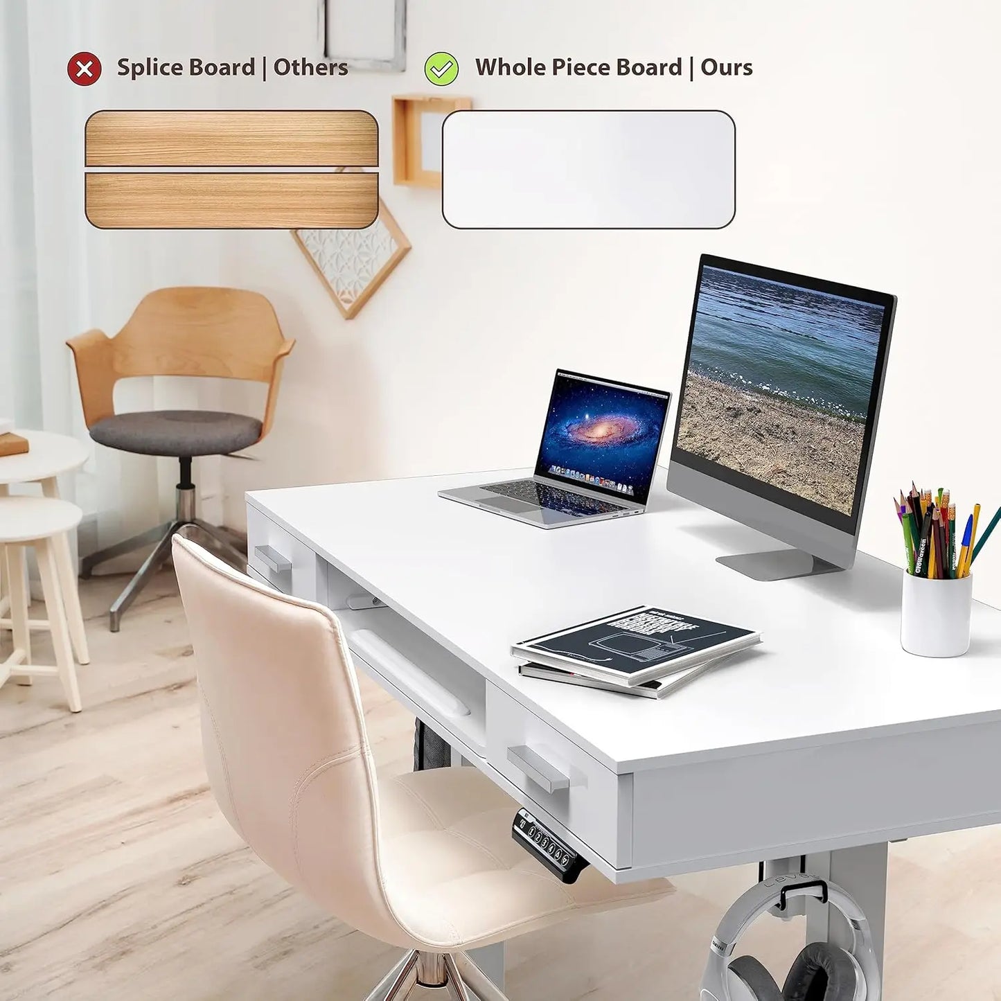 Electric Height Adjustable Office Desk