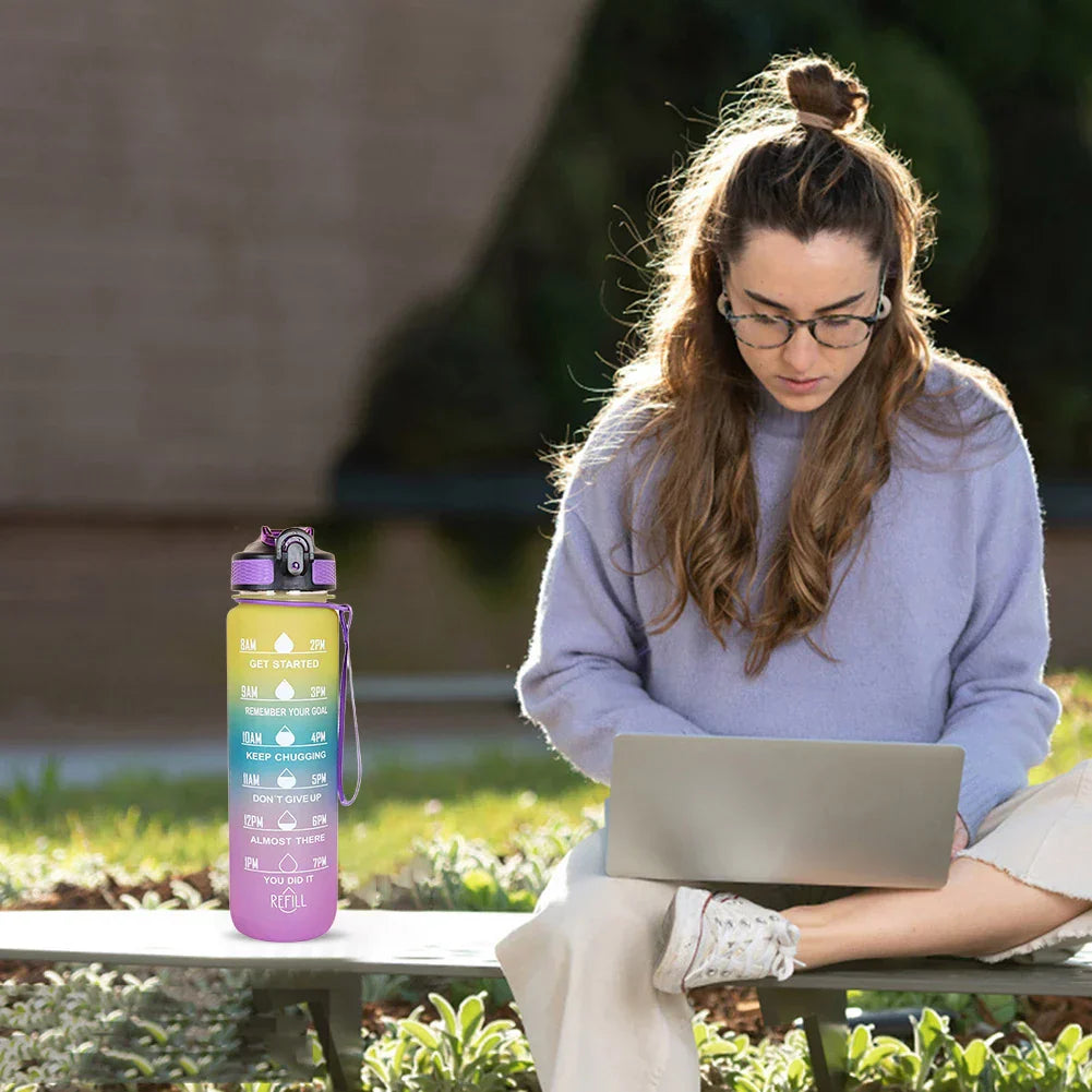1L Water Bottle for Outdoor Travel