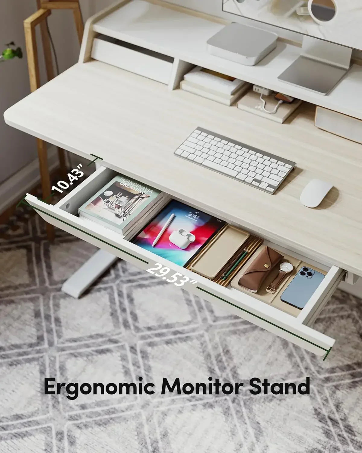 BANTI 55x24 Inch Electric Office Desk