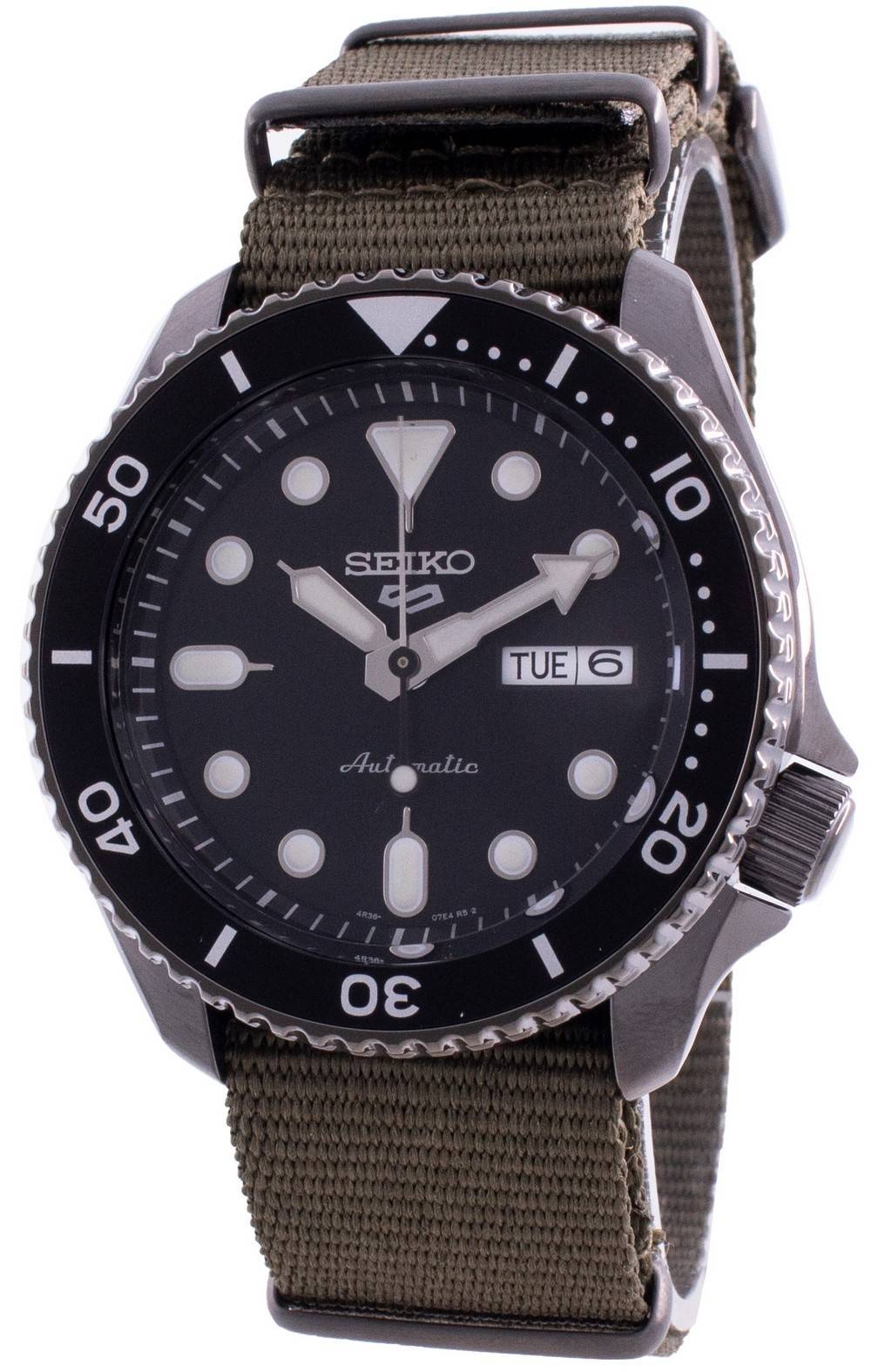 Seiko 5 Sports Style Automatic Srpd65K4 100M Men'S Watch