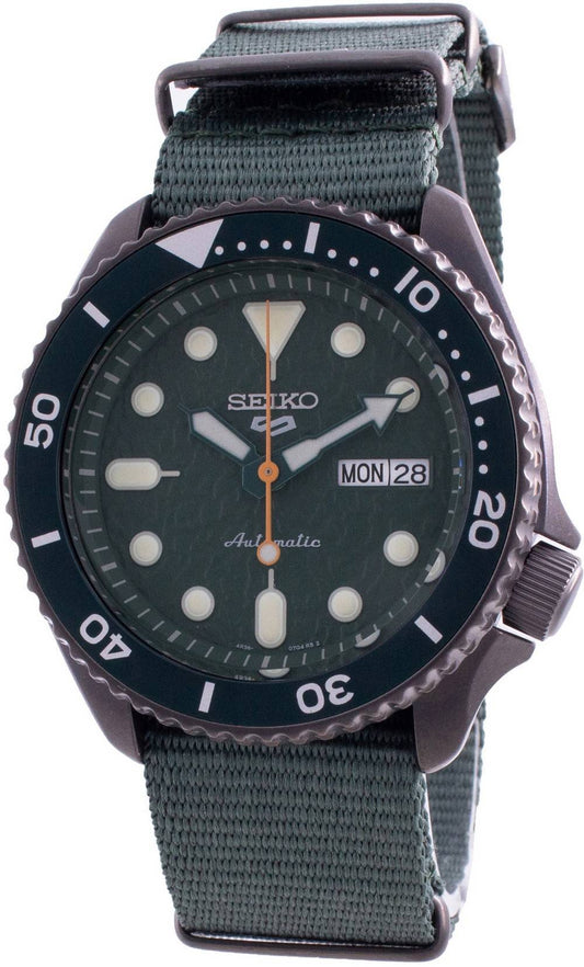 Seiko 5 Sports Sense Style Automatic Srpd77 Srpd77K1 Srpd77K 100M Men'S Watch