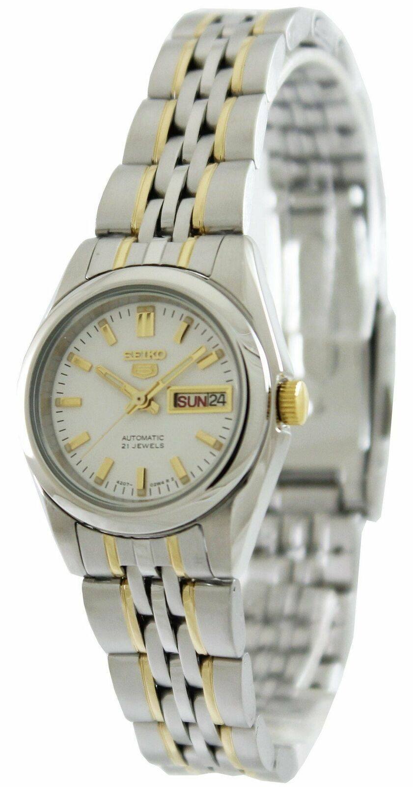 Seiko 5 Automatic 21 Jewels Syma35 Syma35K1 Syma35K Women'S Watch