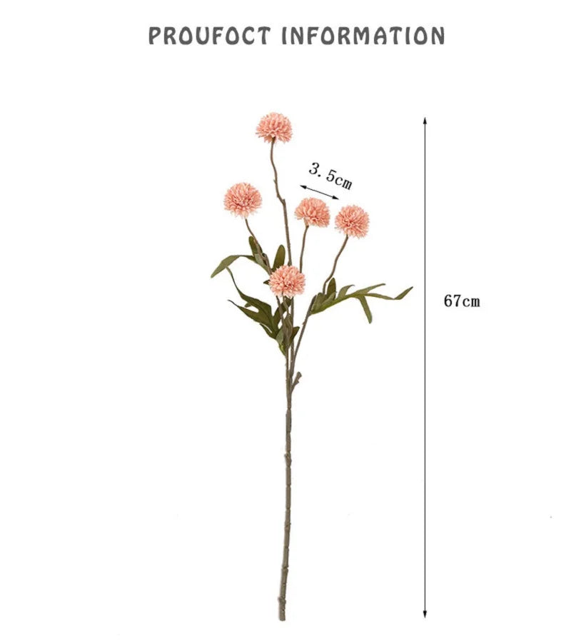 Artificial Dandelion Flower Bouquet