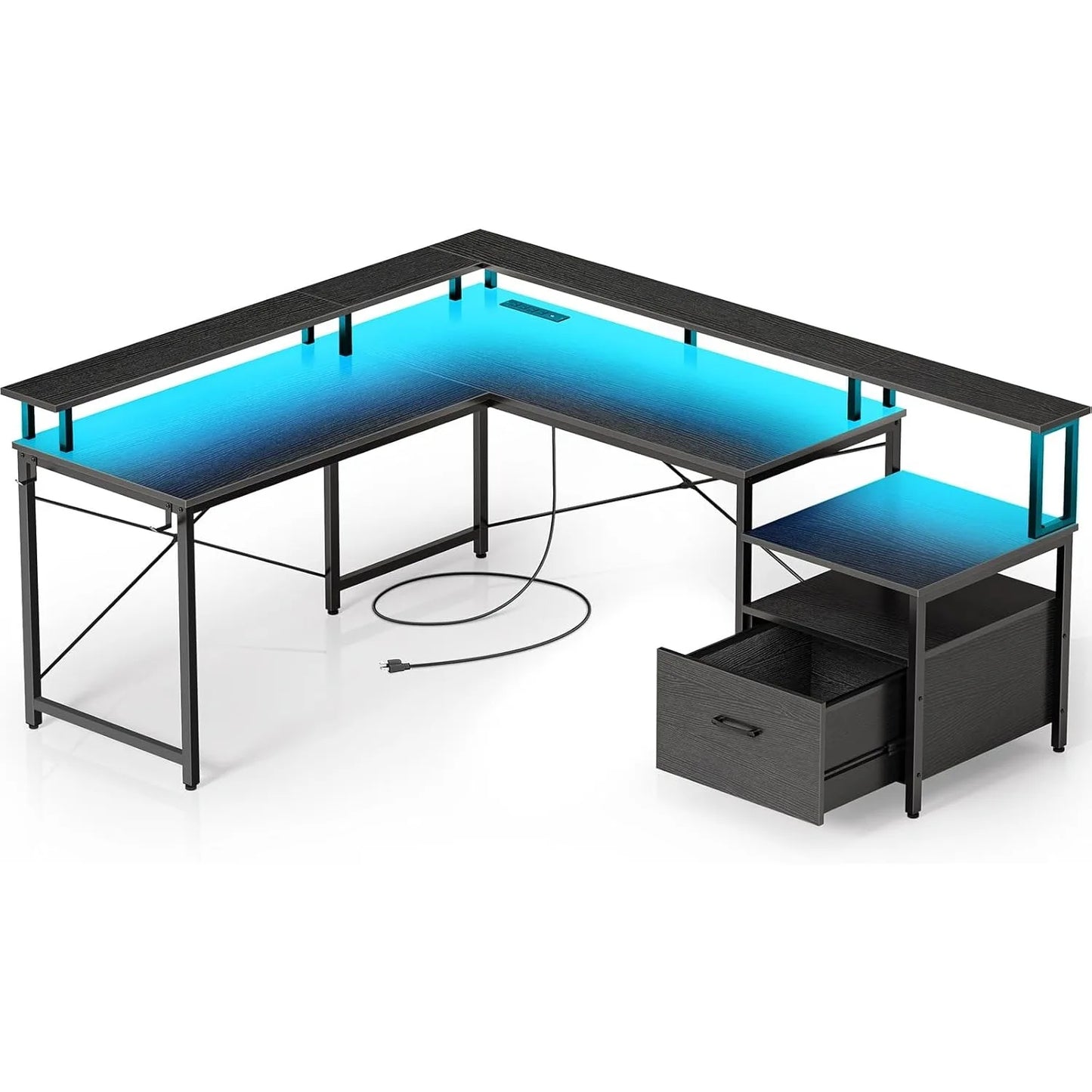 Office Desk with File Drawer