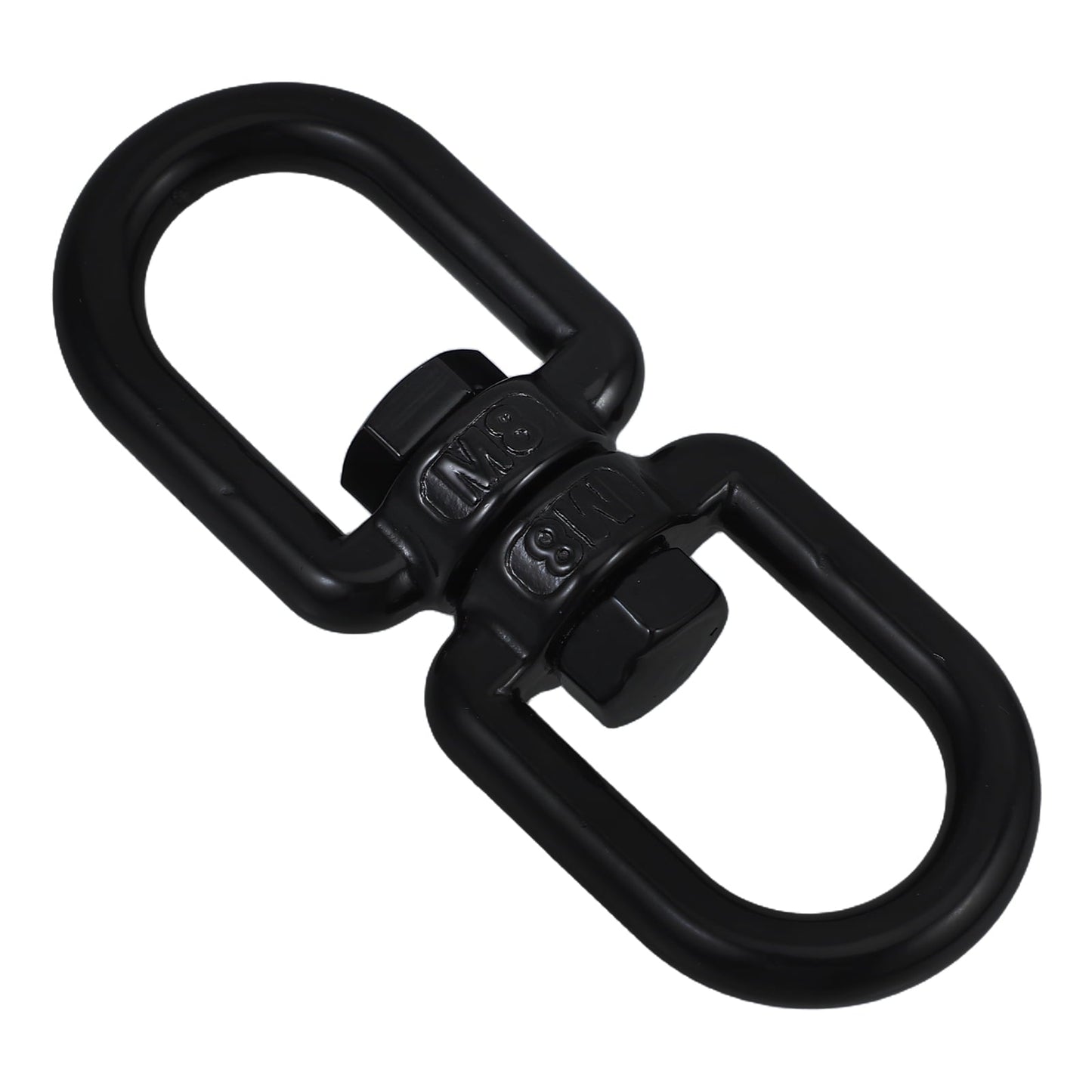 NICEXMAS Swivel Eye Hook Black For Porch Swing Chain Heavy Duty 1Pcs