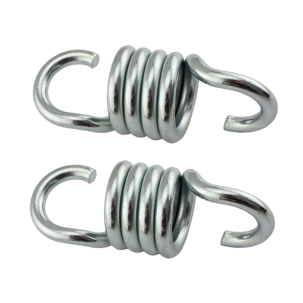 STRANDCHIC 2Pack Hammock Spring Hook Heavy Duty Stainless Steel Secure Clipping Outdoor Relaxation