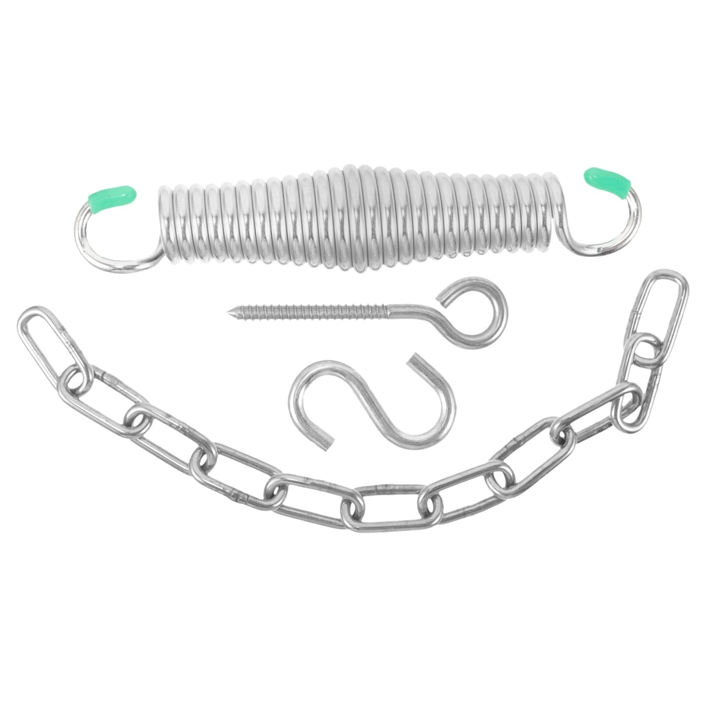 Nestingho 1Set Galvanized Iron Hammock Spring Kit For Hanging Chairs Plants Punching Bags Outdoor Supply Swing Fixing