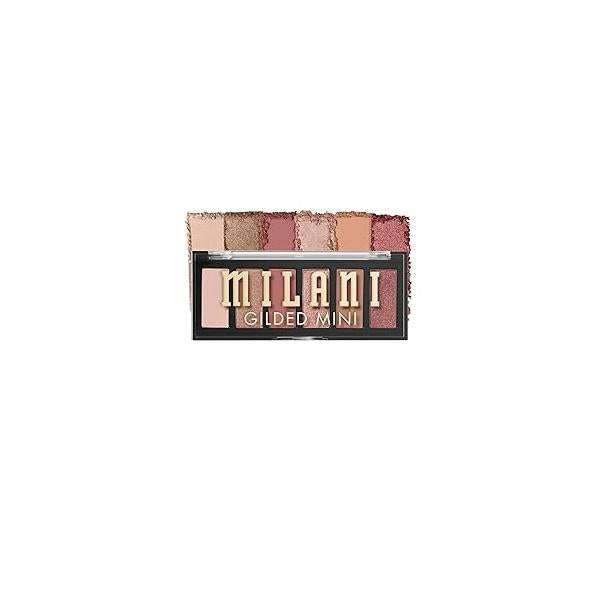 Milani Gilded Mini Eyeshadow Palette with 6 Matte & Shimmer Hues - Call Me Old-Fashioned
