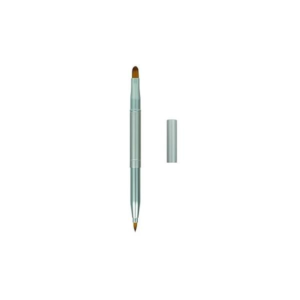 Exquisite Professional Lip Brush Applicators-Retractable Lipstick Brushes- Gloss Makeup Tool For Women and Girls (Black)