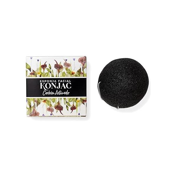 Konjac Facial Sponge: 100% Plant-Based, Biodegradable, High Durability Product (White)