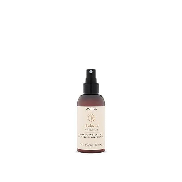 Aveda Chakra 2 Balancing Pure-Fume Mist: Balanced | Body & Room Spray Balances Pleasure With Sandalwood, Certified Organic Orange Geranium, 3.4 Fl Oz