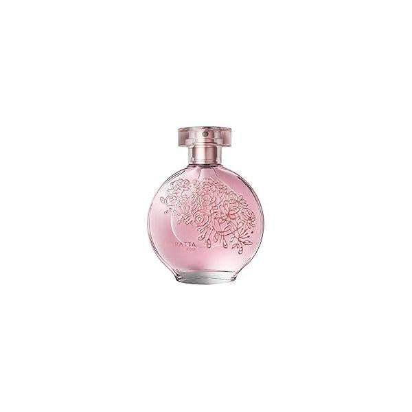 O Boticário Floratta Rose Eau de Toilette, Long-Lasting Floral Fragrance Perfume for Women, 2.5 Ounce