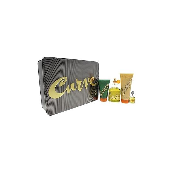 Liz Claiborne Curve 4 Piece Gift Set for Men