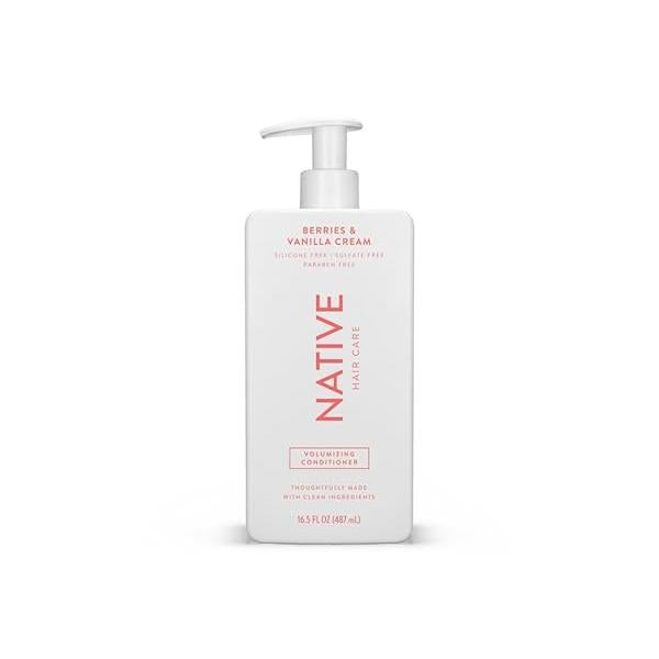 Native Berries and Vanilla Cream Shampoo Conditioner Set, 8.25 Ounce (Pack of 2), Pink