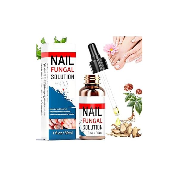 Toenail Fungus Treatment, Fingernails, Extra Strength Effective Enhancing Nail Repair for Finger - 30ML Safely & Gently Repair, Softener