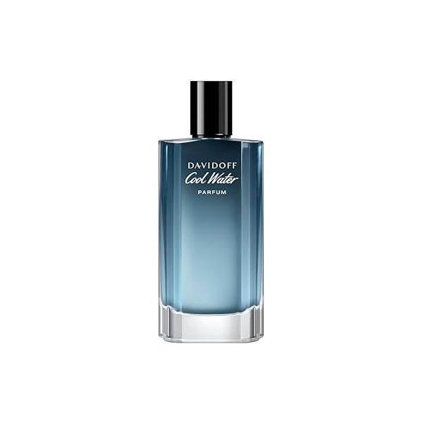 Davidoff Cool Water Parfum - Woody Men's Cologne With Notes of Pink Pepper, Vetiver & Sandalwood Long Lasting Fragrance