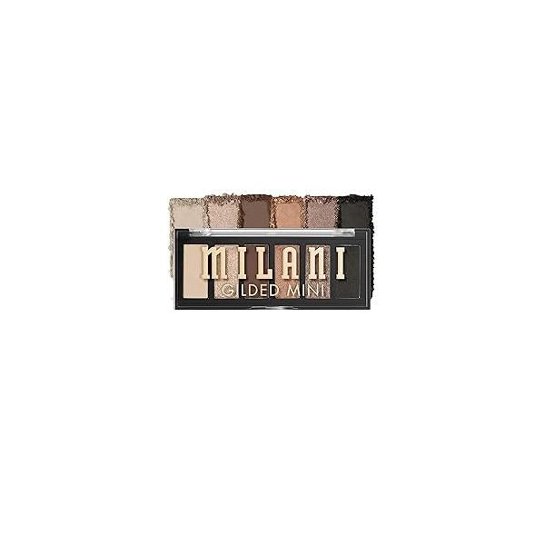 Milani Gilded Mini Eyeshadow Palette with 6 Matte & Shimmer Hues - Call Me Old-Fashioned