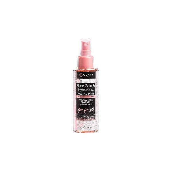 Hyaluronic Acid & Collagen Face Mist - Dermatologist Tested, Moisturizes Tones Skin, Anti-Aging, Natural Ingredients, Cruelty-Free, 95% All Skin Types 4 OZ