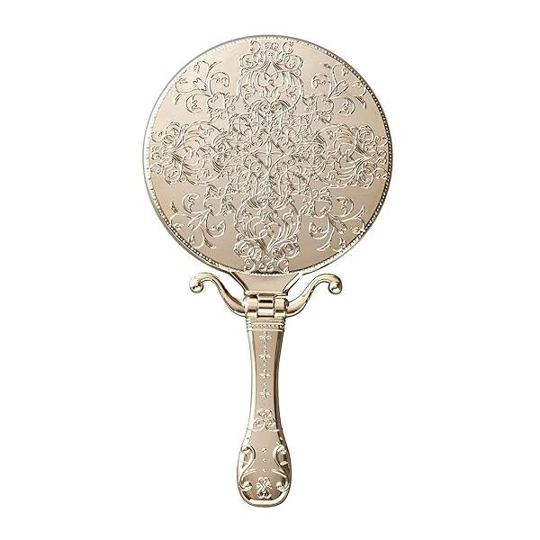 Twinkle Hand & Stand Mirror Y-1505 (Gold)