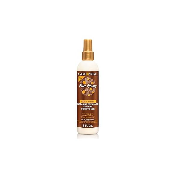 Creme of Nature Pure Honey Break-Up Breakage Leave-in Conditioner, 8 oz