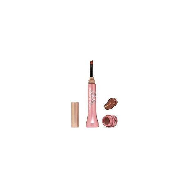 Chella Eyebrow Cream, Awesome Auburn - Vegan, Cruelty Free, Paraben Gluten Free Pomade Makeup Long Wearing, Velvet Consistency, Water Resistant