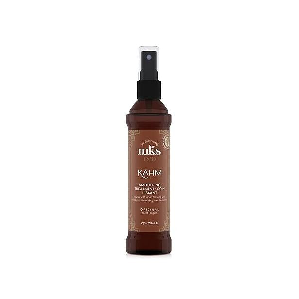 Earthly Body MKS eco Kahm Smoothing Hair Treatment, Original Scent - Vegetable Keratin Protein, Moroccan Argan Oil, Hemp Seed Oil Vegan & Cruelty Free Conditioner 1 Count
