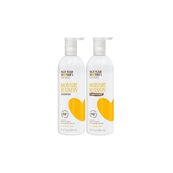 Not Your Mother's Naturals Protect & Nourish Shampoo Conditioner Set - 15.2 fl oz Sulfate-Free Hair Products Royal Honey Kalahari Desert Melon
