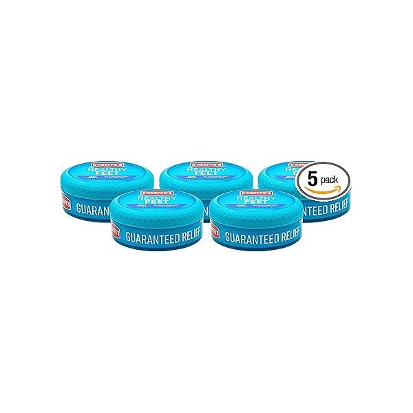 O'Keeffe's K0320001-5 Healthy Feet Foot Cream in Jar (5 Pack), 3.2 oz