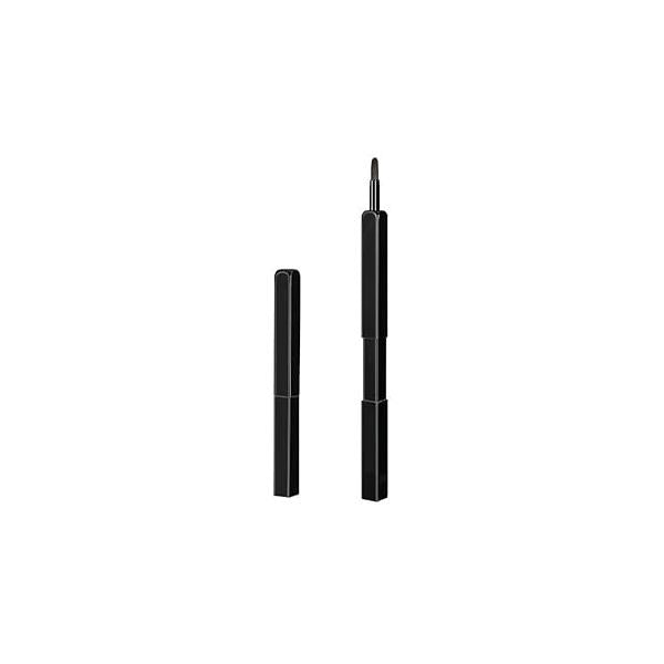 Exquisite Professional Lip Brush Applicators-Retractable Lipstick Brushes- Gloss Makeup Tool For Women and Girls (Black)