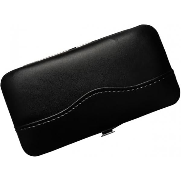 GSHLLO PU Leather Tweezer Storage Bag Eyelash Extension Case Empty Container Holder Lash Grafting Pouch Tool Pocket Pink