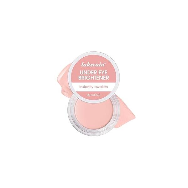 Under Eye Brightener & Concealer - Hydrating Color Corrector for Dark Circles, Lightweight Undereye Brightening Cream with Hyaluronic Acid Shea Butter, Smooth Blendable (Golden Toffee, 1)