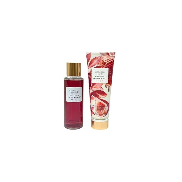 Victoria's Secret WILD FIG & MANUKA HONEY DELIGHT 2pc bundle - Mist Lotion for Women