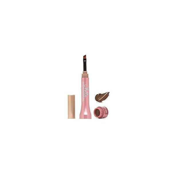 Chella Eyebrow Cream, Awesome Auburn - Vegan, Cruelty Free, Paraben Gluten Free Pomade Makeup Long Wearing, Velvet Consistency, Water Resistant