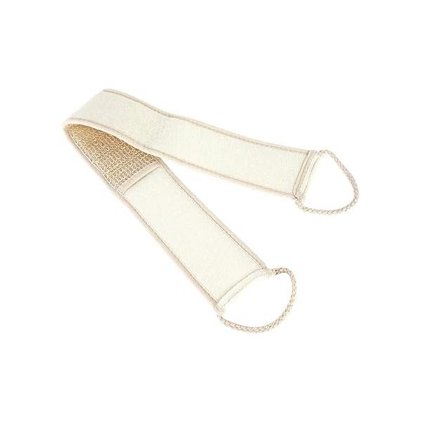 Back Scrubber for Shower Exfoliating Cloth Body Extended Length Towel Stretchable Pull Strap Wash Bath Scrub Washcloth