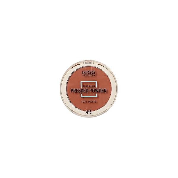 Soft Matte Pressed Powder, Blurring Poreless Face Powder Makeup, Medium Coverage Setting Infused with Salicylic Acid & Niacinamide, Clean Beauty (Sun Beige, 0.28 Ounce)