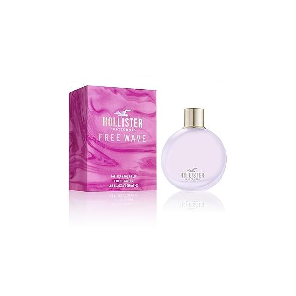 Hollister Free Wave Women EDP Spray, Floral, 3.4 Fl Oz