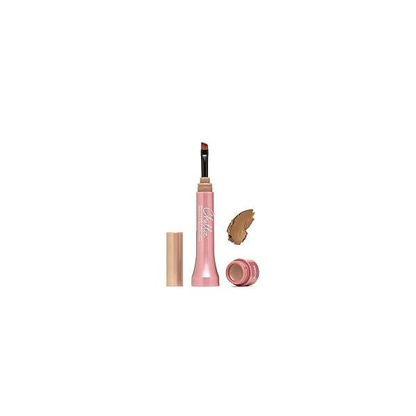 Chella Eyebrow Cream, Awesome Auburn - Vegan, Cruelty Free, Paraben Gluten Free Pomade Makeup Long Wearing, Velvet Consistency, Water Resistant