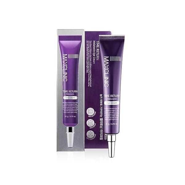 Time Return Melatonin Eye Cream for Dark Circles & Fine Lines | Clarifying Bags Under Eyes Firming Lines| Moisturizing Care (0.70 oz)